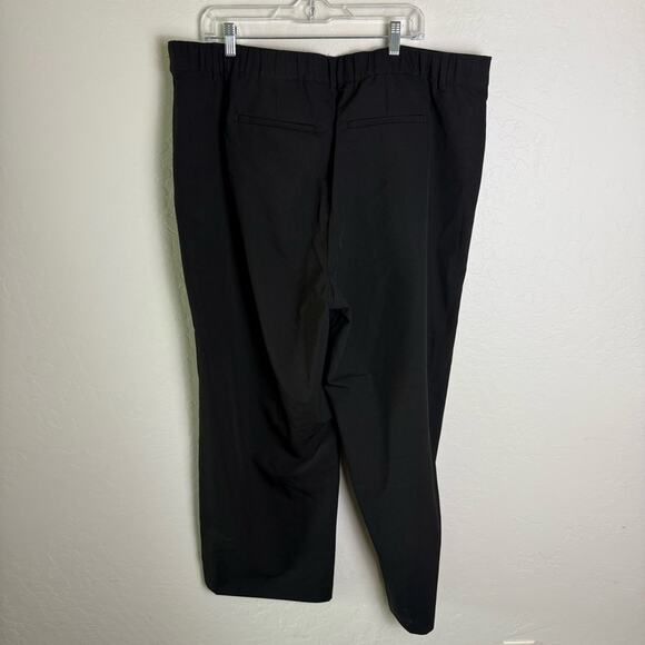Torrid Black Wide Leg City Twill High Rise Pant 18R NWT 40740016 - Picture 9 of 15